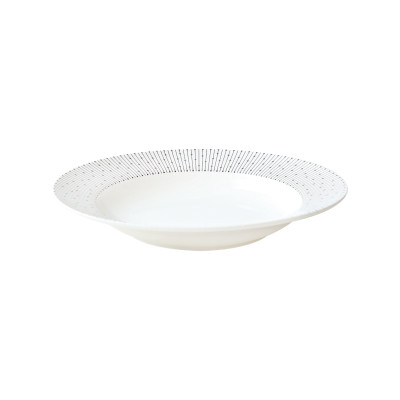 Тарелка фарфоровая суповая 23 см 450 мл Scandi Коралл