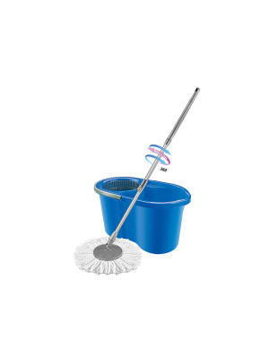 Набор ведро пластиковое 14 л + швабра микрофибра ручка телескоп голубой ECO MOP STYLE Ddstyle Набор ведро пластиковое 14 л + швабра микрофибра ручка телескоп голубой ECO MOP STYLE Ddstyle