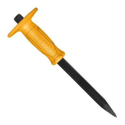 Зубило пикообразное с протектором 300х18х4 мм INGCO HCC0841218 Зубило пикообразное с протектором 300х18х4 мм INGCO HCC0841218