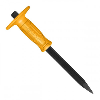 Пикообразное зубило с протектором 250х16х4 мм INGCO HCC0841016 Пикообразное зубило с протектором 250х16х4 мм INGCO HCC0841016