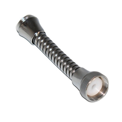 Поворотный шланг для смесителя пластиковый 11,5*2,5 см хром Baizheng