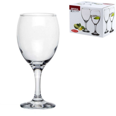 Набор стеклянный бокалов 6 пр 340 мл для вина Imperial Pasabahce Набор стеклянный бокалов 6 пр 340 мл для вина Imperial Pasabahce