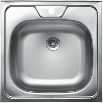 Мойка кухонная 50*50*16см 0,6мм. (без сифона) Vladiks L-406 Мойка кухонная 50*50*16см 0,6мм. (без сифона) Vladiks L-406