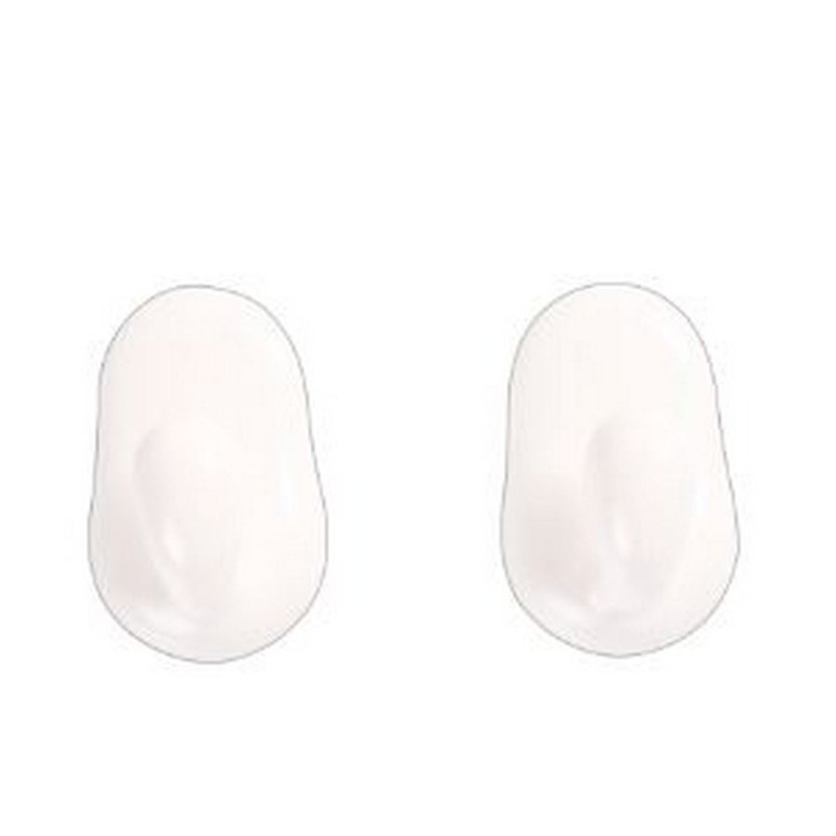 Крючок пластиковый самоклеящийся 2 шт 3,5*5,5 см микс BZ-0503 Baizheng