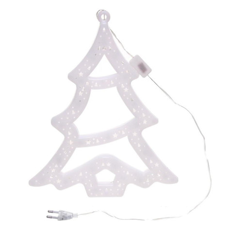 Светильник светодиодный 30 см Елка мультицвет Серпантин