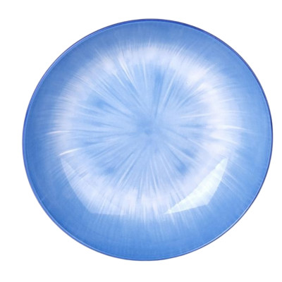 Тарелка фарфоровая десертная 19 см Eden blue Коралл