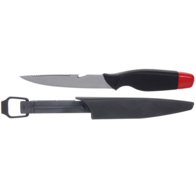 Нож туристический нетонущий 16,5 см чехол F008