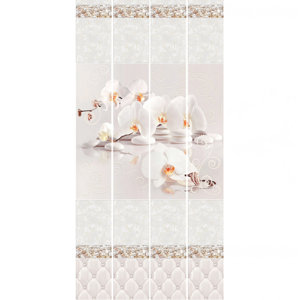 Панель ПВХ Офелия 1 2700*250*8мм Crystal