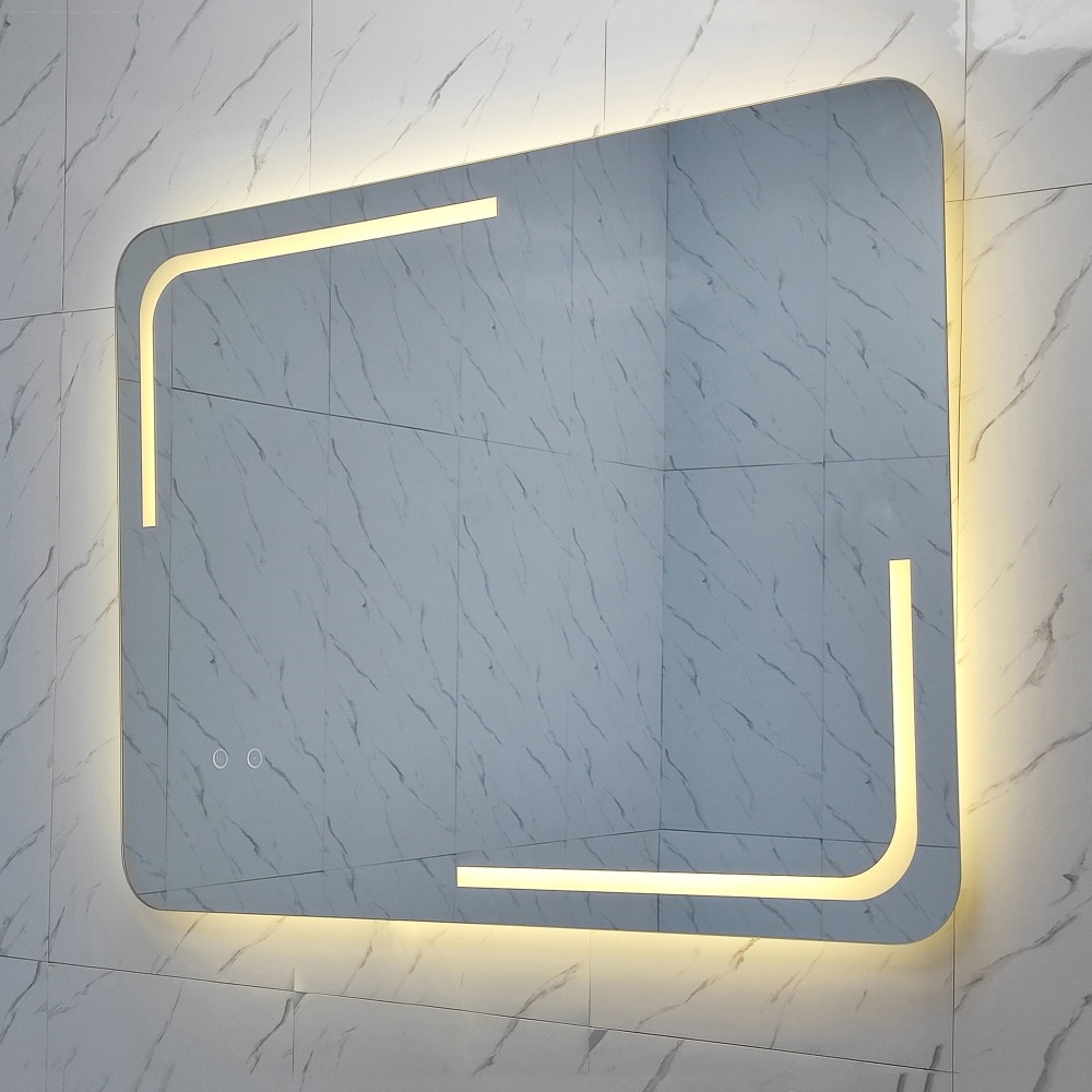 Зеркало для ванной 60*80 см LED подсветка антизапотевание прямоугольное KN-1013A80/60 KNOIS