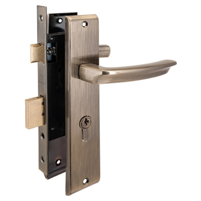 Замок врезной 3В4-70.08 АРТ AB ст.бронза АЛЛЮР