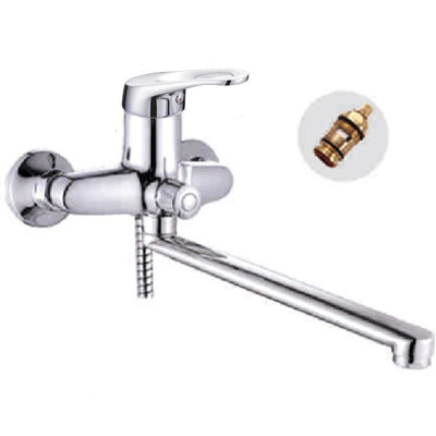 Смеситель для ванны однорычажный DIKALAN D2259-2 Хром Излив 25см Смеситель для ванны однорычажный DIKALAN D2259-2 Хром Излив 25см