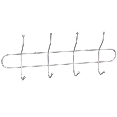 Вешалка RUS-360016 хром 4 крючка