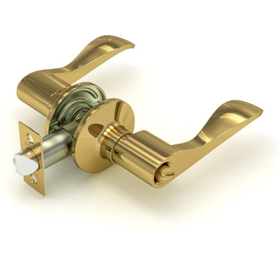 Ручка защелка 892 РВ-В (золото) фик. Ручка защелка 892 РВ-В (золото) фик.