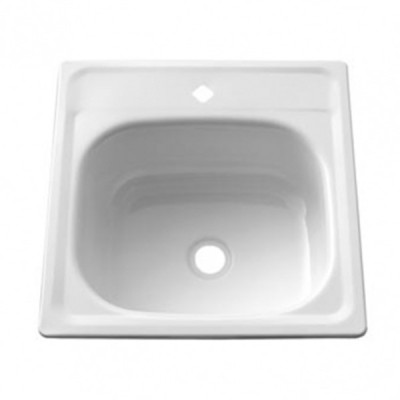 Мойка стальная эмалированная 50*60 (с кронштейнами) Гомель Мойка стальная эмалированная 50*60 (с кронштейнами) Гомель