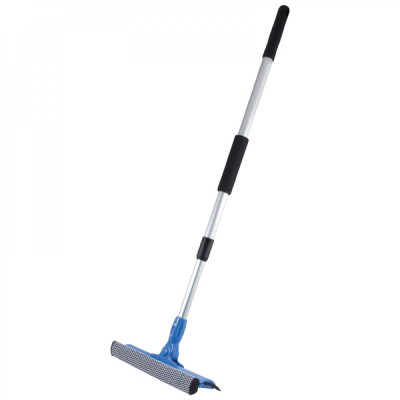 Стекломой пластиковый 25*120 см ручка голубой WS-07 Рыжий кот Стекломой пластиковый 25*120 см ручка голубой WS-07 Рыжий кот