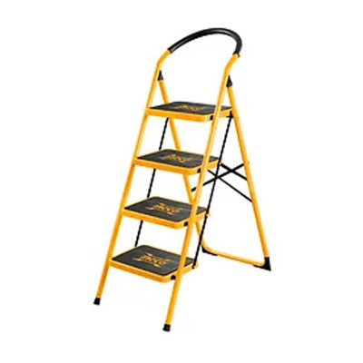 Стремянка INGCO HLAD009041 стальная, 4 ступени, 150 кг Стремянка INGCO HLAD009041 стальная, 4 ступени, 150 кг