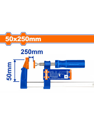 Струбцина F-типа 50х250 мм WADFOW WCP2153 Струбцина F-типа 50х250 мм WADFOW WCP2153