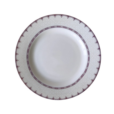 Тарелка фарфоровая десертная 19 см бело-золотой Chelsea Коралл Тарелка фарфоровая десертная 19 см бело-золотой Chelsea Коралл