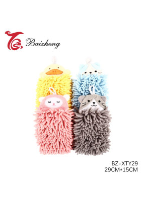Тряпка микрофибра для уборки 29*15 см микс Baizheng
