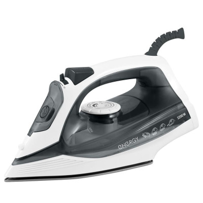 Утюг 2,2 кВт подошва с керамическим покрытием паровой удар белый черный EN-302 Energy