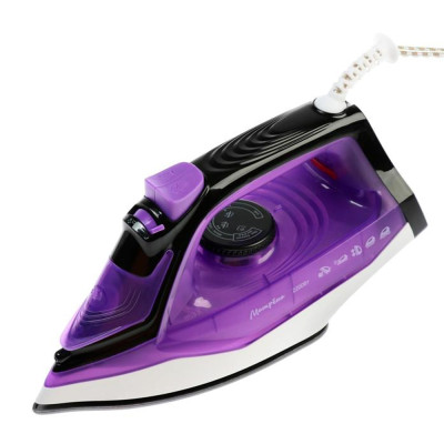 Утюг 2,2 кВт подошва с тефлоновым покрытием паровой удар фиолетовый Матрена (1/10), арт. 006386