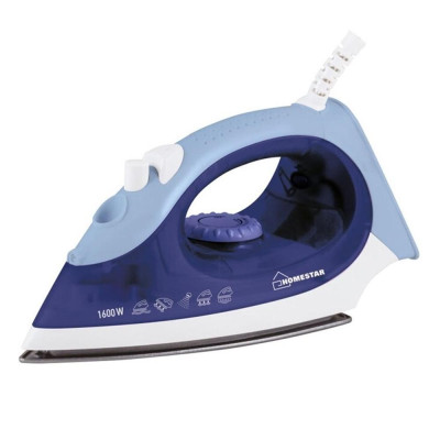 Утюг 2,2 кВт тефлоновое покрытие синий HS-4002А HomeStar