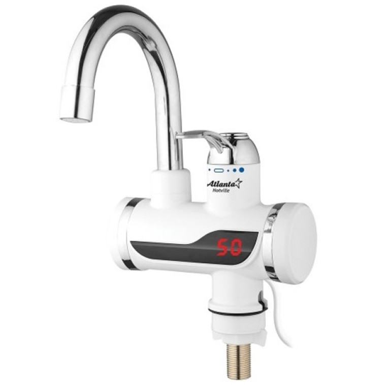 Фотография Водонагреватель проточный 3,0кВт Atlanta ATH-7422