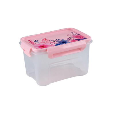 Контейнер пластиковый 1,1 л для СВЧ ВЕСЕННЕЕ ОЧАРОВАНИЕ Полимербыт