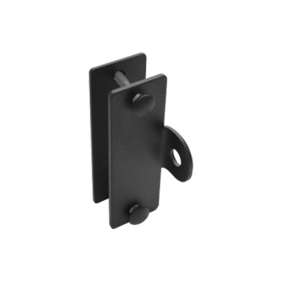 Проушина гаражная 50х150 толщ. 4мм планка, крепеж черный (10) D Проушина гаражная 50х150 толщ. 4мм планка, крепеж черный (10) D