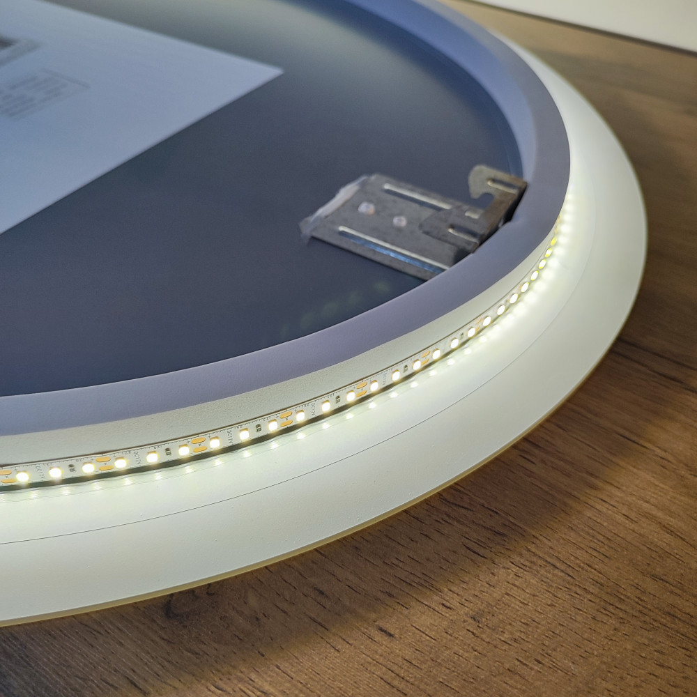 Зеркало для ванной 60*80 см LED подсветка антизапотевание овальное KN-831A60/80 KNOIS