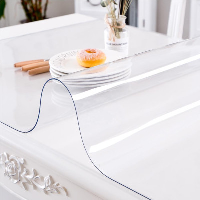 Клеенка силиконовая прозрачная 1,0*20 м 0,8 мм Crystal Клеенка силиконовая прозрачная 1,0*20 м 0,8 мм Crystal