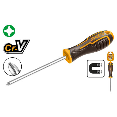 Отвертка PH2*150 INGCO HSDPH2150 INDUSTRIAL Отвертка PH2*150 INGCO HSDPH2150 INDUSTRIAL