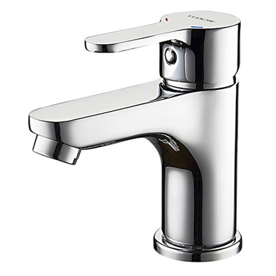 Смеситель для умывальника однорыч. 35мм на шпильке Латунь Хром Ledeme L1003