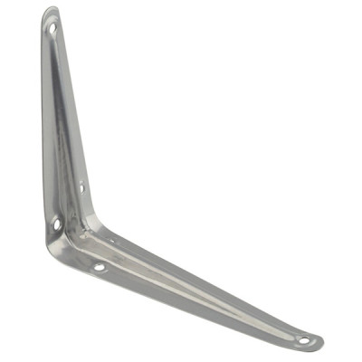 Кронштейн уголок 350*300 (Консоль12х14) (серый) 309020