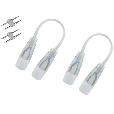 Коннектор для гибкого соединения неона SMD2835-220 B круглый TDM Коннектор для гибкого соединения неона SMD2835-220 B круглый TDM