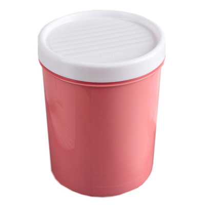 Контейнер пластиковый 1,2 л для сыпучих и СВЧ коралл Krita Berossi (1/24) ДУБЛЬ