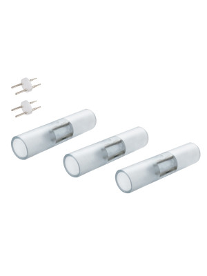 Коннектор для жесткого соединения неона SMD2835-220 В круглый TDM