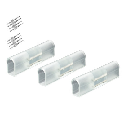 Коннектор для жесткого соединения неона SMD5050-RGB-220 В односторонний TDM Коннектор для жесткого соединения неона SMD5050-RGB-220 В односторонний TDM