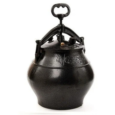 Казан алюминиевый 5 л черный Афганский Hamzi