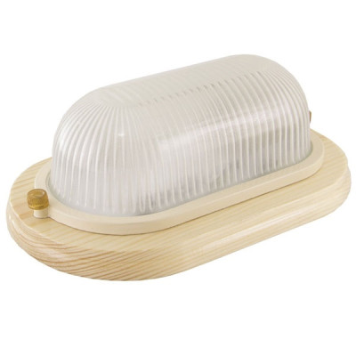 Светильник НПБ1201 сосна овал 100Вт IP54 TDM