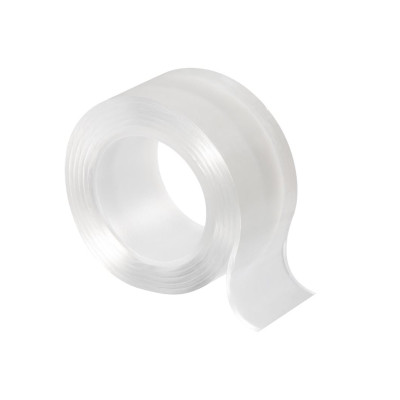 Нано-лента клейкая 1м*3см двусторонняя многоразовая прозрачная усиленная Park