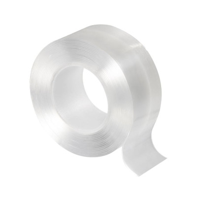 Нано-лента клейкая 3м*3см двусторонняя многоразовая прозрачная Park