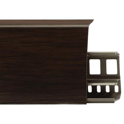 Плинтус напольный с кабель-каналом Line Plast LS030 Мутения 85мм*2,2м