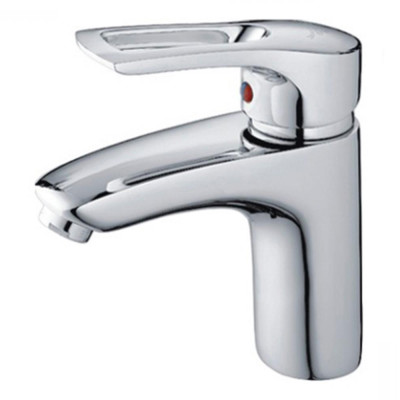 Смеситель для умывальника однорыч. 40мм на шпильке Латунь Хром Ledeme L1025