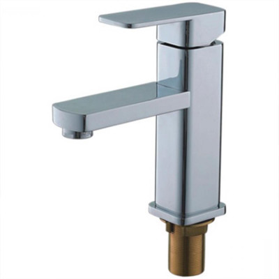 Смеситель для умывальника однорыч. 35мм гайка Хром Ledeme L1033