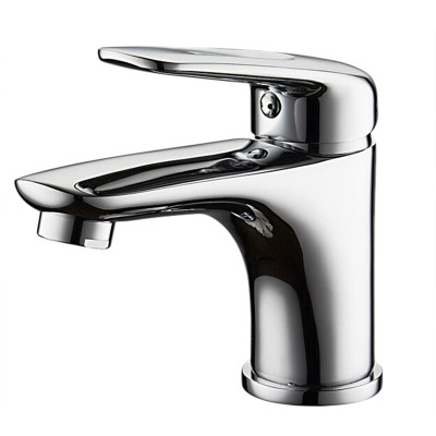 Смеситель для умывальника однорыч. 35мм на шпильке Латунь Хром Ledeme L1048