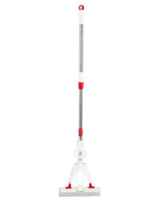 Швабра металлическая 28*128 см бабочка с отжимом BZ-2806 Baizheng