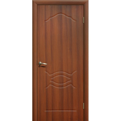 Полотно дверное глухое Венеция ПВХ 600 итальянский орех