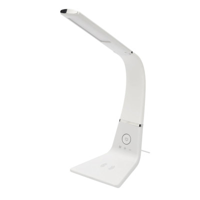 Светильник настольный Cloud LED 2700-6500К, встроенная беспроводная и проводная USB-зарядка устройст