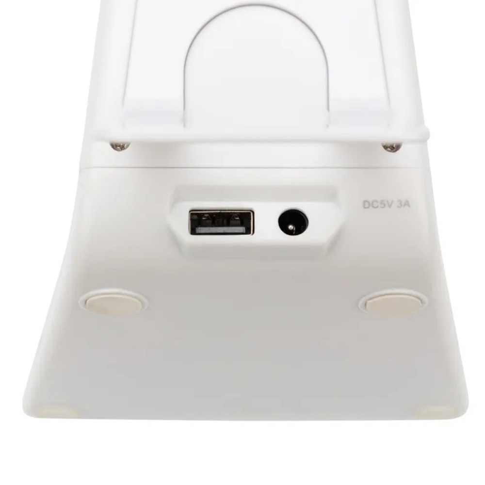 Светильник настольный Cloud LED 2700-6500К, встроенная беспроводная и проводная USB-зарядка устройст
